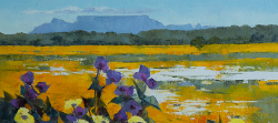 Spring - West Coast, Table Mountain | 2018 | Oil on Canvas | 40 x 60 cm